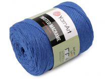 Textillux.sk - produkt Pletacia priadza Twisted Macrame 500 g - 17 (772) modrá královská