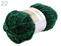 Textillux.sk - produkt Pletacia ženilková priadza 100 g Dolce - 22 (774) zelená malachitová