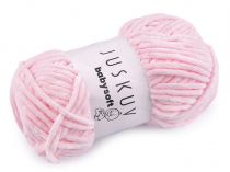 Textillux.sk - produkt Pletacia ženilková priadza Babysoft 100 g - 13 (31) ružová najsv.