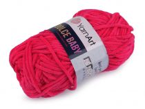 Textillux.sk - produkt Pletacia ženilková priadza Dolce Baby 50 g - 14 (759) pink tmavá