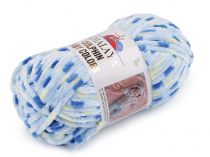 Textillux.sk - produkt Pletacia ženilková priadza Dolphin Baby Colors 100 g - 7 (80403) modrá nezábudková modrá