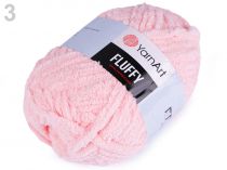 Textillux.sk - produkt Pletacia žinylková priadza Fluffy 150 g - 3 (714) ružová najsv.