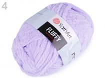 Textillux.sk - produkt Pletacia žinylková priadza Fluffy 150 g - 4 (715) najsvetlejšia fialová