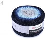 Textillux.sk - produkt Pletacie priadza Flowers Moonlight 260 g - 4 (3261) šedá svetlá modrá