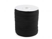 Textillux.sk - produkt Plochá gumička šírka 4 mm - 2 čierna
