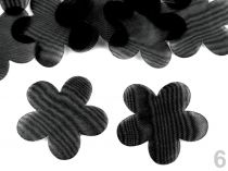 Textillux.sk - produkt Polotovar k výrobe kvetov Ø38 mm monofilový - 6 čierna