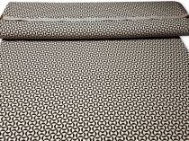 Textillux.sk - produkt Polyesterová šatovka hnedá ilúzia 145 cm