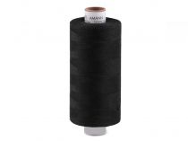 Textillux.sk - produkt Polyesterové nite Aspo návin 1000 m Amann - 4000 čierna