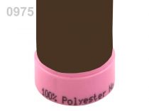 Textillux.sk - produkt Polyesterové nite návin 100 m Aspo sada Amann - 0975 Chocolate Brown