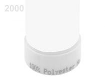 Textillux.sk - produkt Polyesterové nite návin 100 m Aspotex 120 Amann - 2000 biela