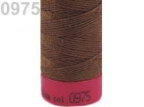 Textillux.sk - produkt Polyesterové nite návin 30 m Aspo 30 sada riflové Amann - 975 Chocolate Brown