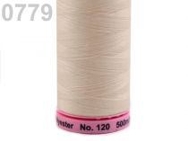 Textillux.sk - produkt Polyesterové nite návin 500 m Aspo Amann - 0779 krémová najsvetl