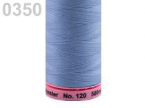 Textillux.sk - produkt Polyesterové nite návin 500 m Aspo Amann - 0350 modrá popelavá