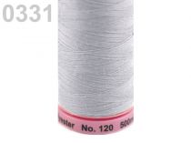 Textillux.sk - produkt Polyesterové nite návin 500 m Aspo Amann - 0331 strieborná