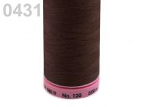 Textillux.sk - produkt Polyesterové nite návin 500 m Aspo Amann - 0431 čiernohnedá