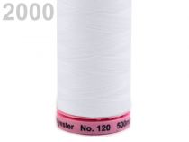 Textillux.sk - produkt Polyesterové nite návin 500 m Aspo Amann - 2000 White