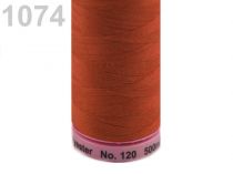 Textillux.sk - produkt Polyesterové nite návin 500 m Aspo Amann - 1074 červenohnedá