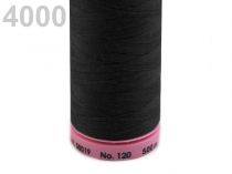 Textillux.sk - produkt Polyesterové nite návin 500 m Aspo Amann - 4000 Black