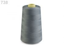 Textillux.sk - produkt Polyesterové nite návin 5000 yards PES 40/2 - 738 Flint Gray