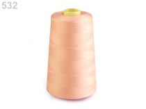 Textillux.sk - produkt Polyesterové nite návin 5000 yards PES 40/2 - 532 Apricot Sherbet