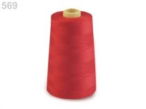 Textillux.sk - produkt Polyesterové nite návin 5000 yards PES 40/2 - 569 High Risk Red