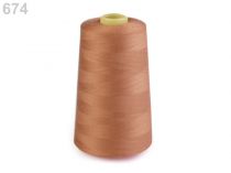 Textillux.sk - produkt Polyesterové nite návin 5000 yards PES 40/2 - 674 Sandstorm