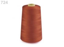 Textillux.sk - produkt Polyesterové nite návin 5000 yards PES 40/2 - 724 Burnt Orange