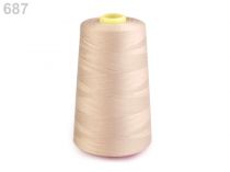 Textillux.sk - produkt Polyesterové nite návin 5000 yards PES 40/2 - 687 Cuban Sand