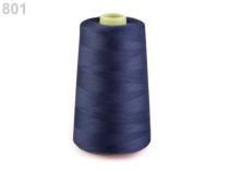 Textillux.sk - produkt Polyesterové nite návin 5000 yards PES 40/2 - 801 Mood Indigo