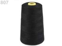 Textillux.sk - produkt Polyesterové nite návin 5000 yards PES 40/2 - 807 Black