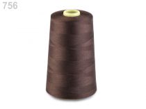 Textillux.sk - produkt Polyesterové nite návin 5000 yards PES 40/2 - 756 Brown Tobacco