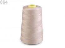 Textillux.sk - produkt Polyesterové nite návin 5000 yards PES 40/2 - 864 Frosted Almond