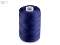 Textillux.sk - produkt Polyesterové nite NTF 40/2 1000 m - 801 modrá parížska