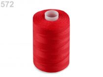 Textillux.sk - produkt Polyesterové nite NTF 40/2 1000 m - 572 červená