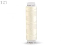 Textillux.sk - produkt Polyesterové nite Unipoly návin 100 m - 121 Antique White