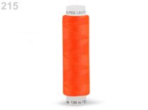 Textillux.sk - produkt Polyesterové nite Unipoly návin 100 m - 215 oranžová refexná