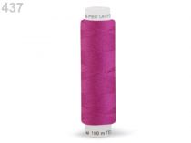 Textillux.sk - produkt Polyesterové nite Unipoly návin 100 m - 437 fialovoruž refl.