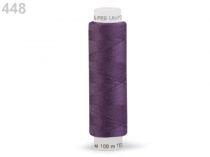 Textillux.sk - produkt Polyesterové nite Unipoly návin 100 m - 448 fialová temná svetlá