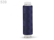 Textillux.sk - produkt Polyesterové nite Unipoly návin 100 m - 539 modrá parížska