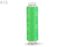 Textillux.sk - produkt Polyesterové nite Unipoly návin 100 m - 615 zelená elektrická