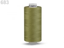 Textillux.sk - produkt Polyesterové nite Unipoly návin 500 m - 683 zelená khaki str.