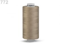Textillux.sk - produkt Polyesterové nite Unipoly návin 500 m - 772 maron argento