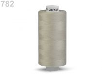 Textillux.sk - produkt Polyesterové nite Unipoly návin 500 m - 782 šedokrémová