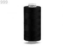 Textillux.sk - produkt Polyesterové nite Unipoly návin 500 m - 999 čierna