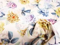 Textillux.sk - produkt Polyesterová šatovka hortenzie a pivonky 150 cm