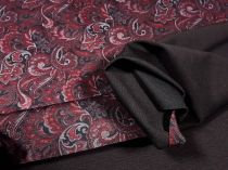 Textillux.sk - produkt Polyesterový úplet kašmírový vzor 140 cm