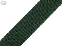 Textillux.sk - produkt Polypropylénový popruh šírka 25 mm - 69 zelená machová