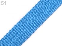 Textillux.sk - produkt Polypropylénový popruh šírka 25 mm - 51 modrá sýta
