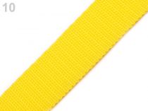 Textillux.sk - produkt Polypropylénový popruh šírka 25 mm - 10 žltá