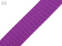 Textillux.sk - produkt Polypropylénový popruh šírka 25 mm - 40 fialová